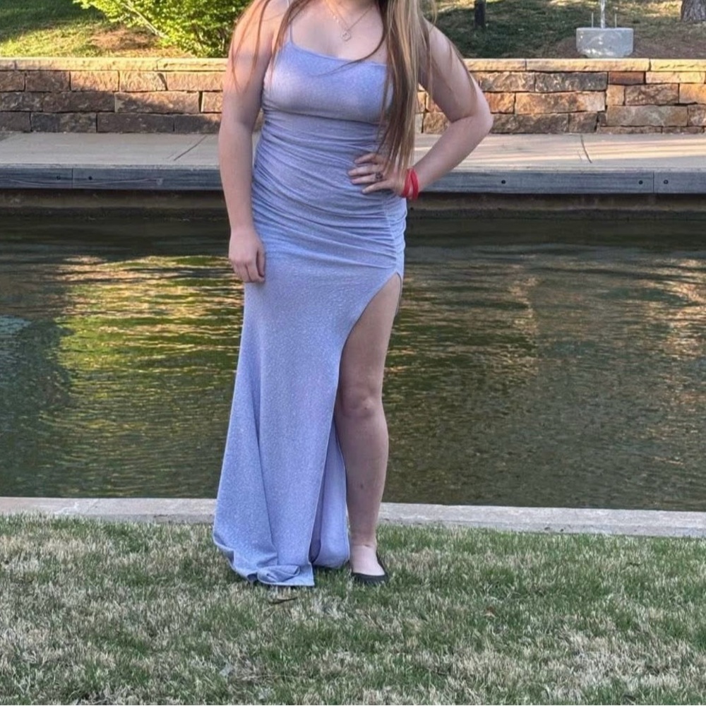 Windsor Light Purple Prom Dress